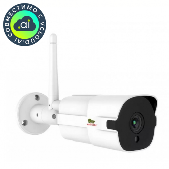 Наружная камера с фиксированным фокусом, Wi-Fi и ИК подсветкой Cloud Bullet FullHD IPO-2SP WiFi v1.1 Наружная камера с фиксированным фокусом, Wi-Fi и ИК подсветкой Cloud Bullet FullHD IPO-2SP WiFi v1.1