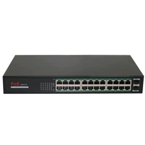 Коммутатор PoE CO-SWP24GFv2 Коммутатор PoE CO-SWP24GFv2