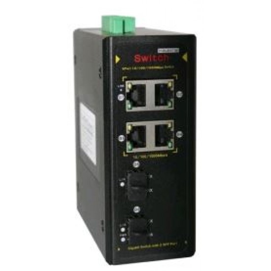 Индустриальный коммутатор CO-PF-4G2SFP-P504 Индустриальный коммутатор CO-PF-4G2SFP-P504