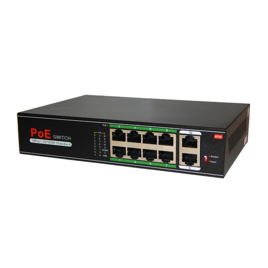 Коммутатор PoE CO-SWP8 Коммутатор PoE CO-SWP8