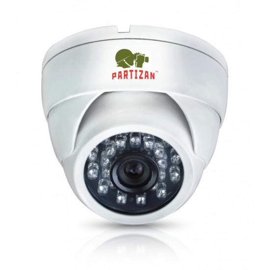 Купольная камера с фиксированным фокусом с ИК подсветкой CDM-233H-IR HD 3.4 Купольная камера с фиксированным фокусом с ИК подсветкой CDM-233H-IR HD 3.4